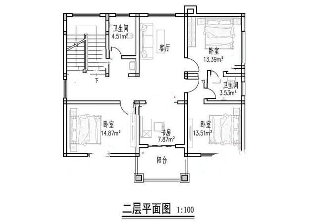 新農(nóng)村二樓半別墅的照片。在鄉(xiāng)下建一座會讓人羨慕的！