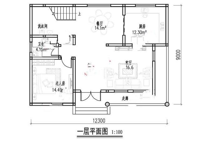 新農(nóng)村二樓半別墅的照片。在鄉(xiāng)下建一座會讓人羨慕的！