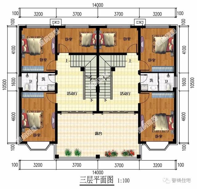 這3款戶型，都是針對宅基地不夠大的情況設計，外觀美布局合理，如果你老家情況與之相符，不妨建一棟。