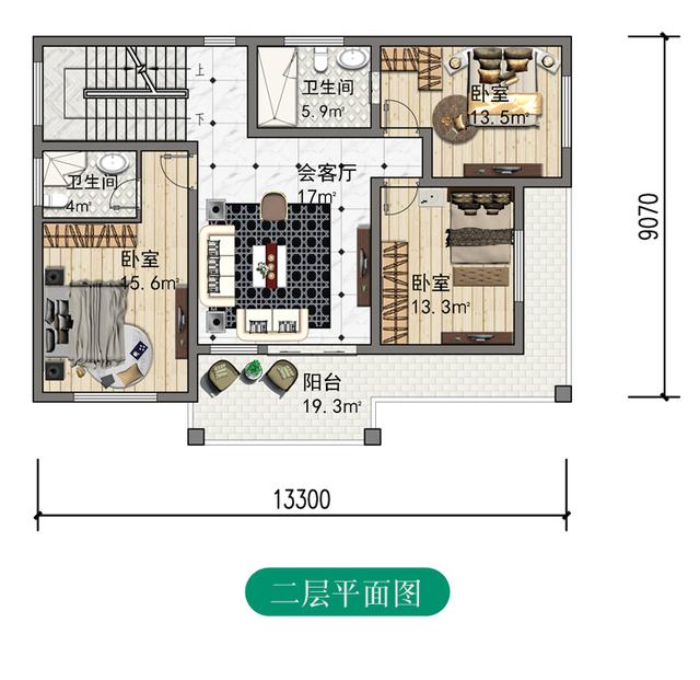 如果你計(jì)劃建造三層或三層以上的平頂房屋，你必須建造半傾斜屋頂?shù)钠巾敺课?。如果要建兩層樓，那么選擇平屋頂是完全可能的。樓層的數(shù)量是不同!