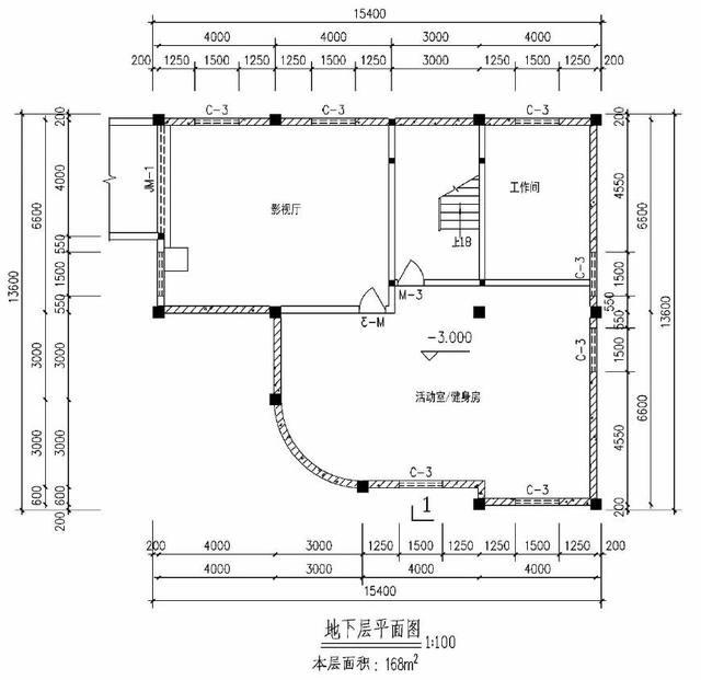 經(jīng)典的三層鄉(xiāng)村別墅，視頻室，工作室，活動(dòng)室，空客廳，所有建筑圖紙！