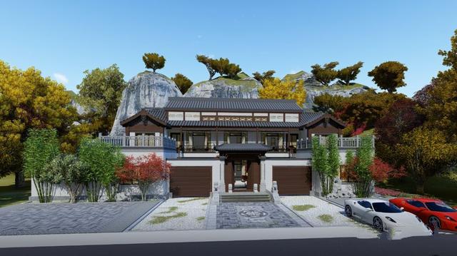 兄弟倆共同建造了一座中國式的獨棟別墅，并用古代流傳下來的詩歌和書籍在江南建造了一個夢幻的家。