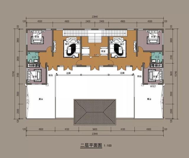 兄弟倆共同建造了一座中國式的獨棟別墅，并用古代流傳下來的詩歌和書籍在江南建造了一個夢幻的家。