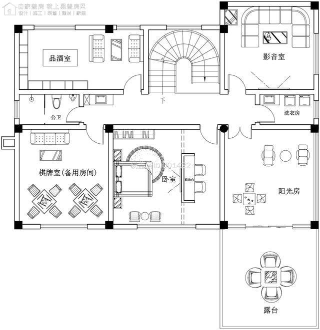 今天，我想推薦一些歐式別墅，它們能給你一種溫馨優(yōu)雅的生活品質(zhì)。不用說(shuō)，看看圖紙。