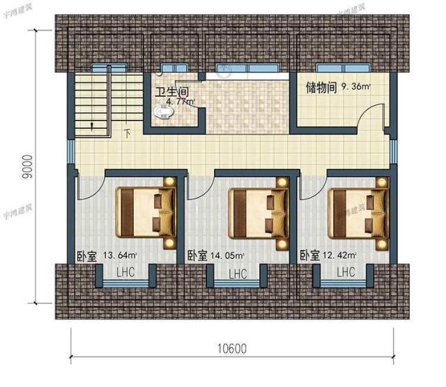 今天，我推薦這種非常大氣和實(shí)用的兩層鄉(xiāng)村別墅類型。建造它不僅能挽回面子，還能讓你更加輝煌。