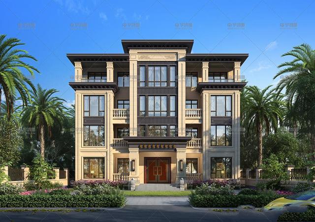 　如今的農(nóng)村住房建設(shè)，越來越喜歡建造各種別墅。他們大多數(shù)是歐洲人和現(xiàn)代人。中國(guó)別墅很少見，事實(shí)上，中國(guó)別墅最適合我們中國(guó)人居住。