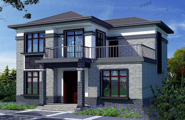 三幅新農(nóng)村自建房屋設(shè)計圖，一幅在家鄉(xiāng)，不用擔心相親。