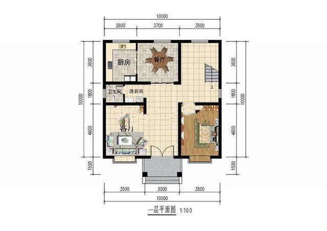 　普通的農(nóng)村住宅設(shè)計(jì)，年輕人喜歡的風(fēng)格，不要錯過！這種簡單的歐洲兩層經(jīng)典住宅尺寸最受年輕人的歡迎!
