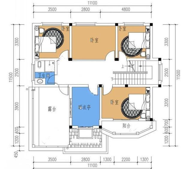 他們不知道他們想要多大的建筑面積，他們選擇了三套，從80平方米到120平方米不等。外觀大氣，內(nèi)部布局合理實(shí)用，希望對(duì)您有所幫助。
