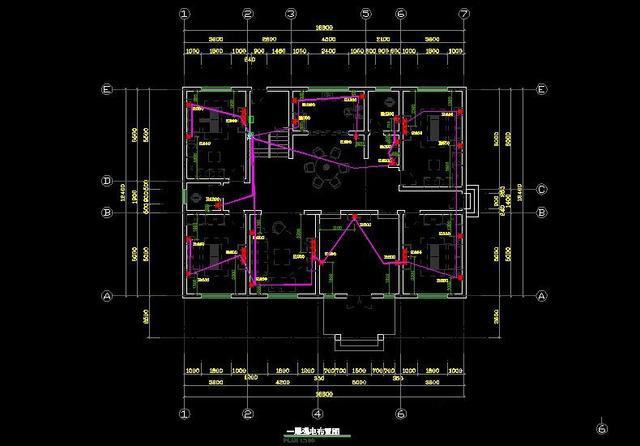 經(jīng)濟實用的二層農(nóng)村自建房設(shè)計圖紙。