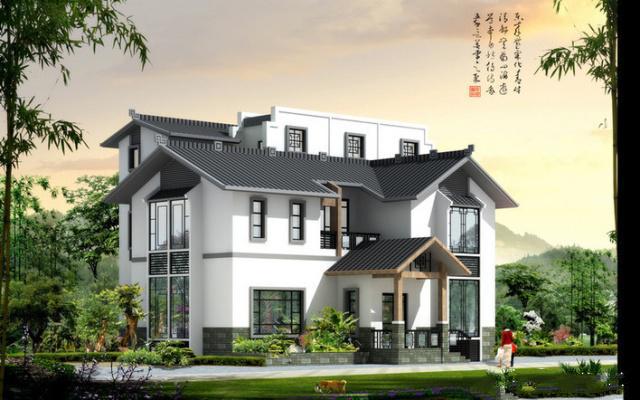 江南風(fēng)格的中式別墅