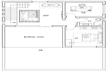 100平方米的小家庭鄉(xiāng)村自建設(shè)計(jì)圖