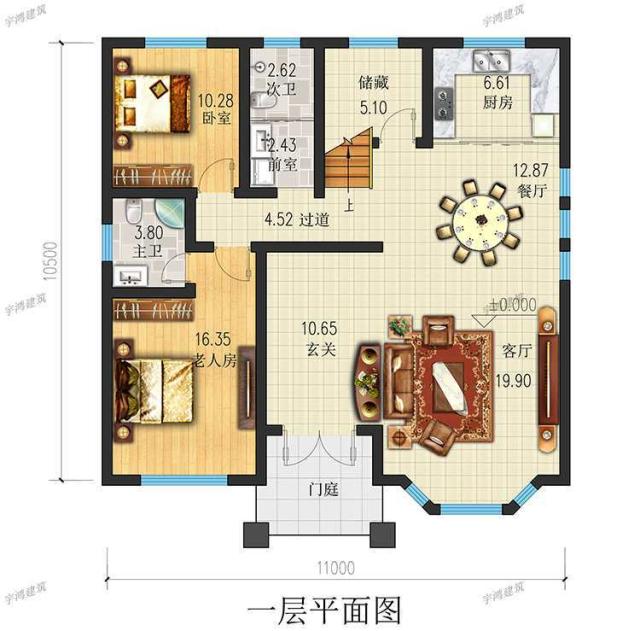 農(nóng)村自建住宅設(shè)計(jì)圖紙