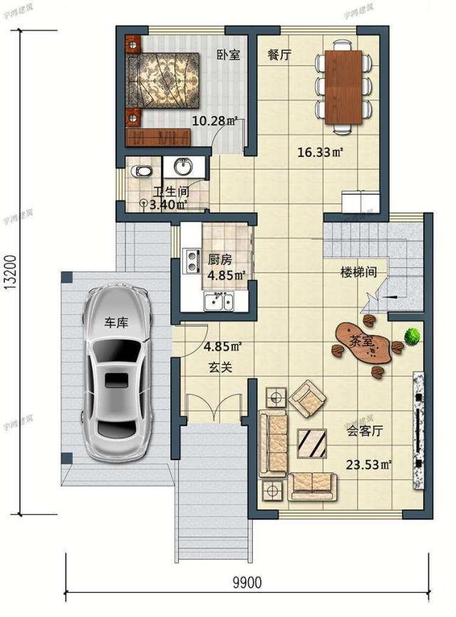 農(nóng)村自建住宅設(shè)計(jì)圖紙