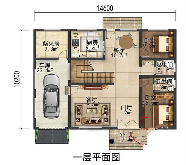 　廣東羅先生在農(nóng)村建房，一家八口，四代同堂。這種布局夠住嗎？