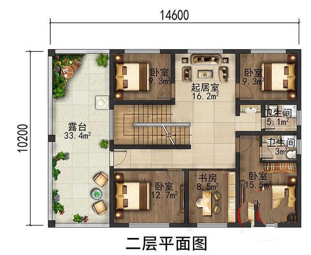 　廣東羅先生在農(nóng)村建房，一家八口，四代同堂。這種布局夠住嗎？