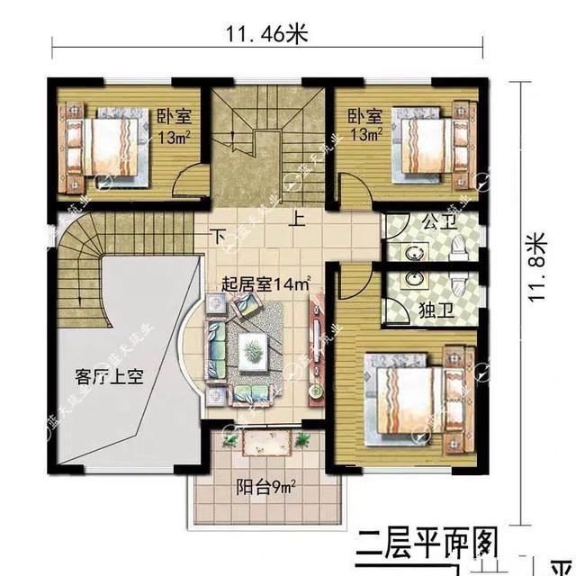 三層歐洲農(nóng)村自建設(shè)計圖紙