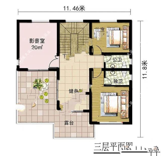 三層歐洲農(nóng)村自建設(shè)計圖紙