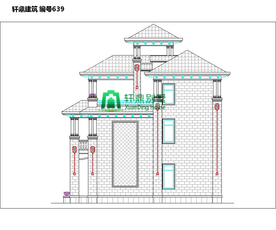 歐式農(nóng)村自營住宅設計圖