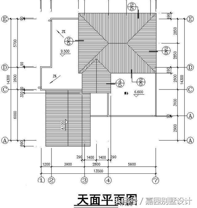 三層別墅設(shè)計圖紙，