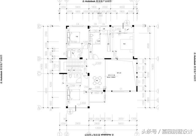 三層別墅的設(shè)計(jì)圖