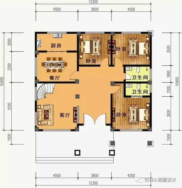 帶車(chē)庫(kù)的現(xiàn)代三層住宅設(shè)計(jì)圖
