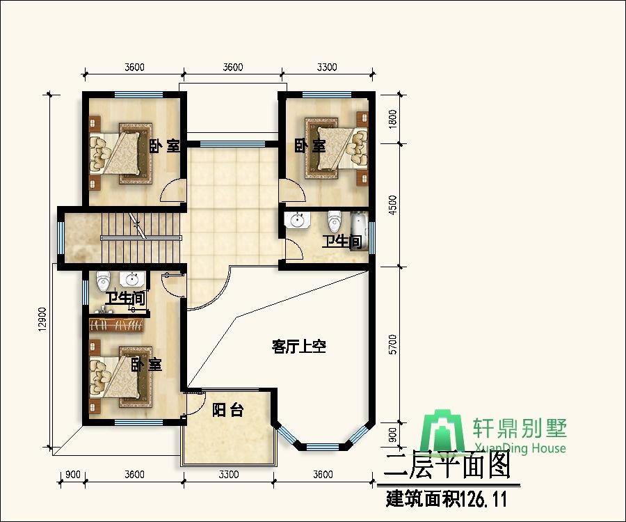 14.5x11.1二樓半自營(yíng)住宅