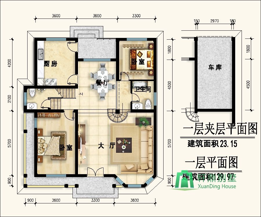 14.5x11.1二樓半自營(yíng)住宅