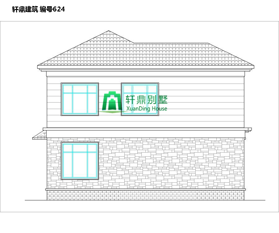農(nóng)村二層別墅的設(shè)計(jì)圖
