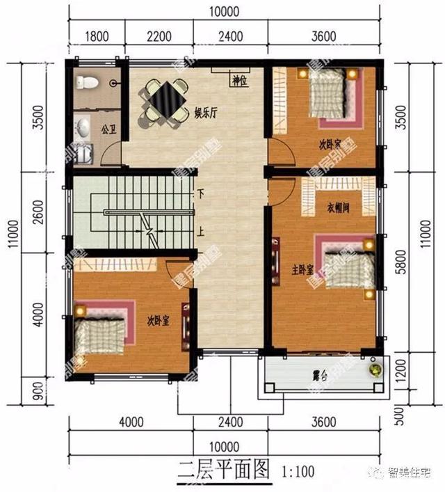 平屋頂?shù)霓r(nóng)村別墅設(shè)計