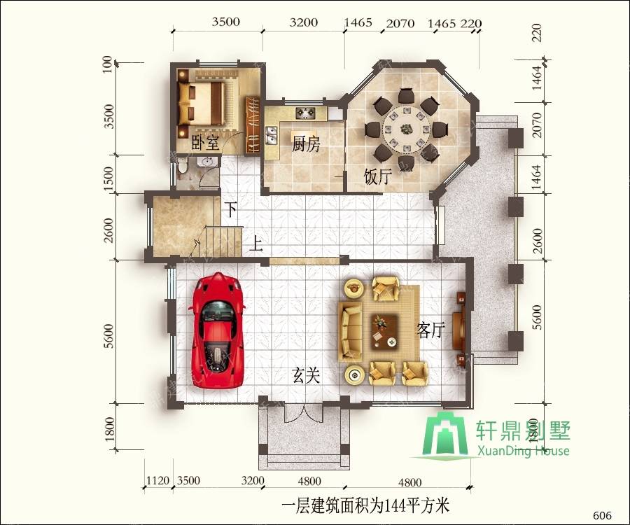 4層別墅的設(shè)計圖