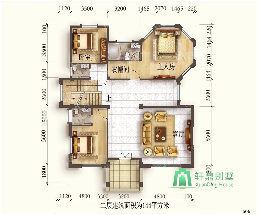 4層別墅的設(shè)計圖