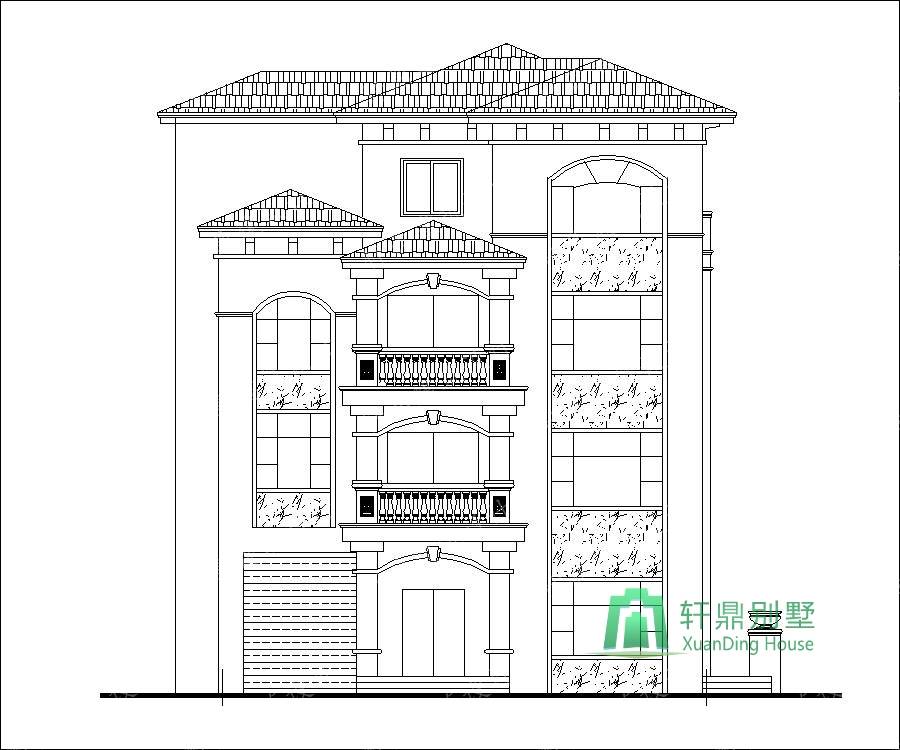建筑層數(shù)：地上4層，建筑總高度（到屋脊高度）：15.732米，建筑面積：461平方米。 結(jié)構(gòu)體系：框架結(jié)構(gòu)，抗震設(shè)防烈度七度，屋面為現(xiàn)澆混凝土屋面。 樓層層高：一層層高3.6米，二層層高3.3米，三層層高3.3米。