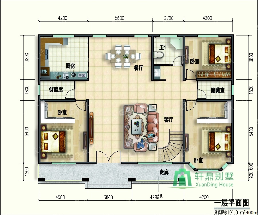 二層自建房屋設(shè)計圖