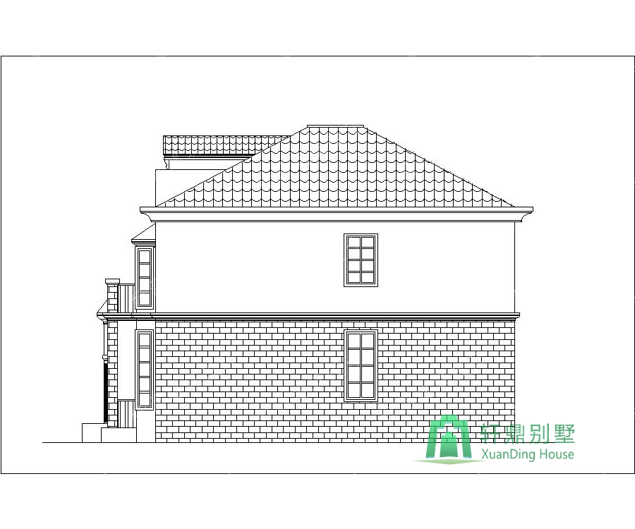 二層自建房屋設(shè)計圖