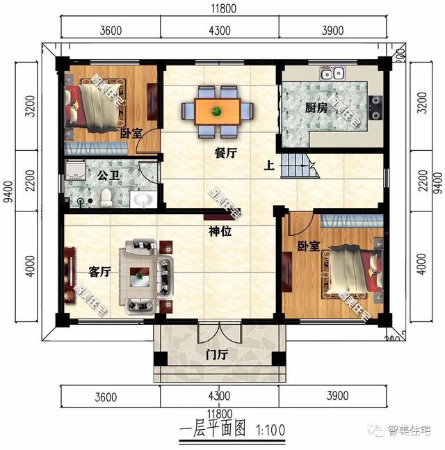 中式和簡歐式設(shè)計的別墅
