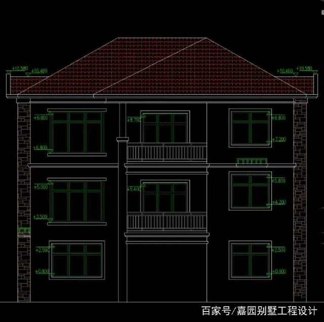 農(nóng)村經(jīng)濟型別墅設(shè)計圖紙