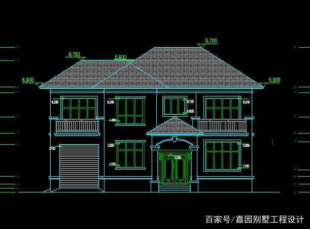 農(nóng)村經(jīng)濟型別墅設(shè)計圖紙