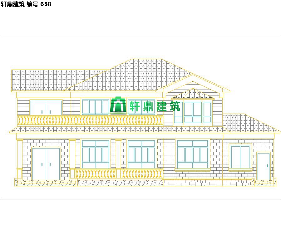 自建田園二層小別墅設(shè)計施工圖05.jpg
