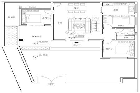 好看又簡單的一層樓房設(shè)計圖
