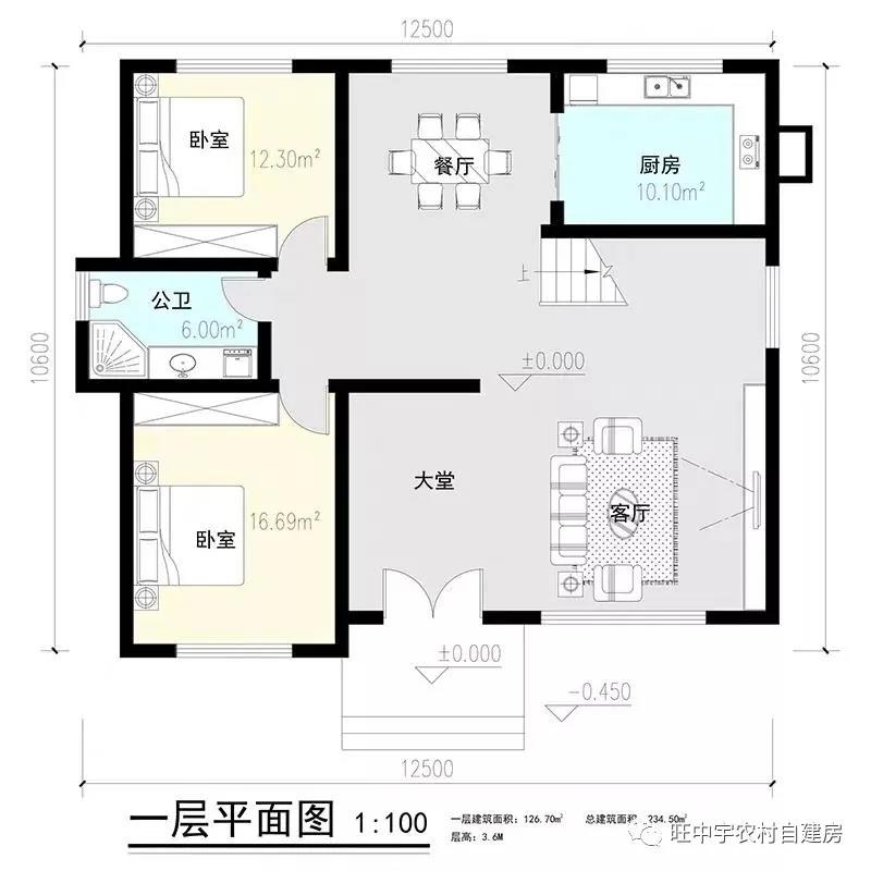 2層的農(nóng)村獨(dú)棟別墅