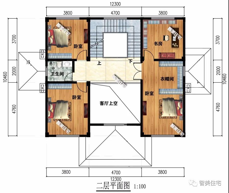 帶有庭院設(shè)計(jì)的鄉(xiāng)村別墅