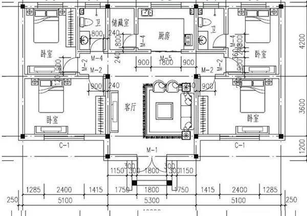 普通房子的設(shè)計圖