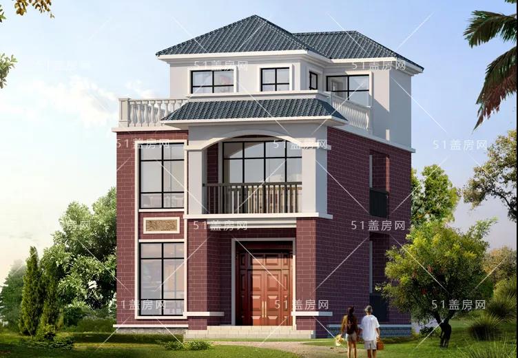 普通自建住宅的3層設(shè)計圖