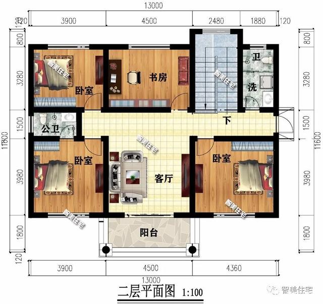 簡(jiǎn)單的2層小別墅