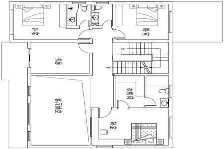 新中國風(fēng)格的農(nóng)村自建住宅