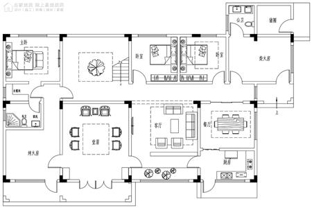 新中國風(fēng)格的農(nóng)村自建住宅