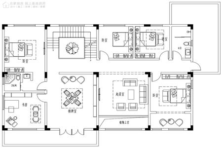 新中國風(fēng)格的農(nóng)村自建住宅