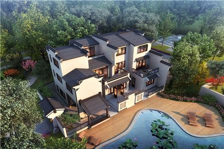 新中國風(fēng)格的農(nóng)村自建住宅