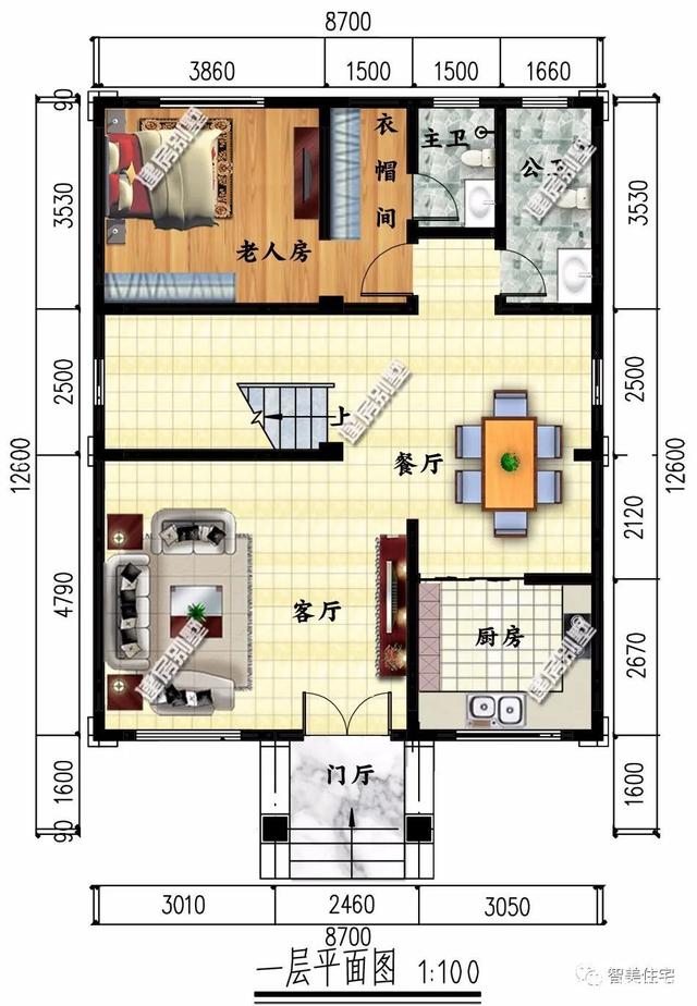 小面寬設(shè)計的別墅